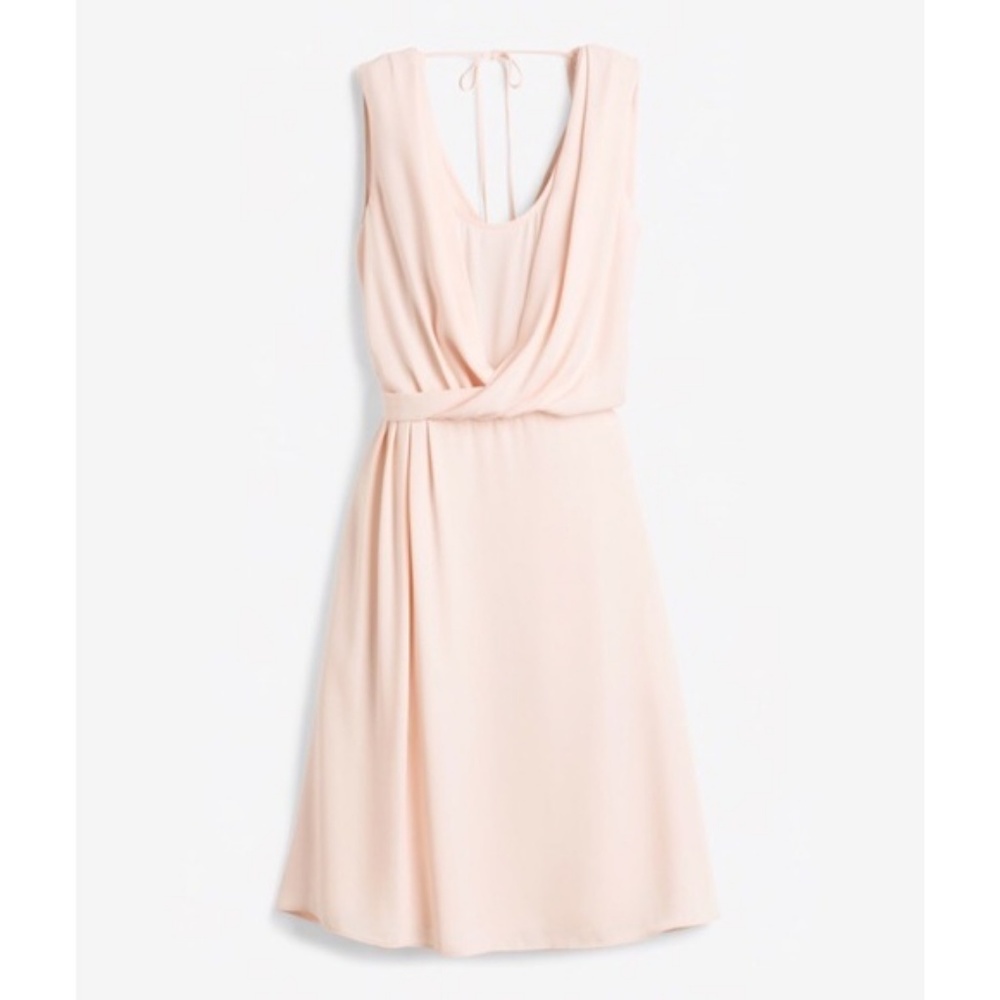 White House Black Market Soft Pink Cocktail Dress